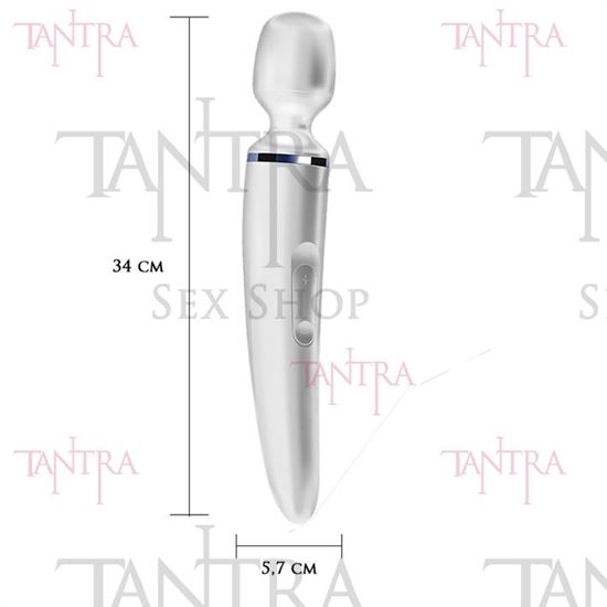 Satisfyer Wand-er Woman microfono estimulador de clitoris con carga usb